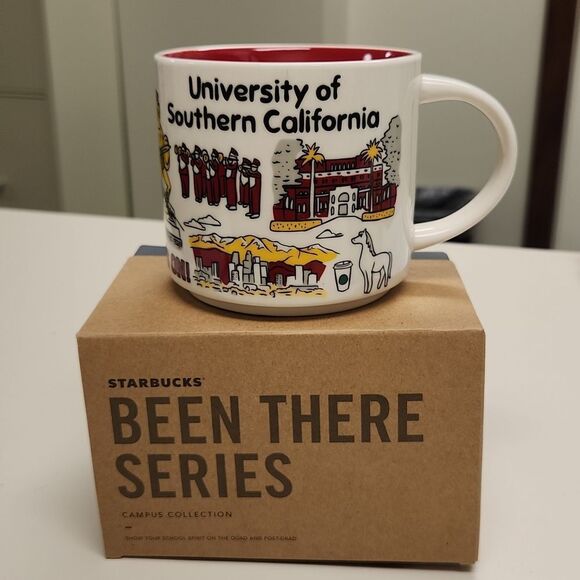 Starbucks USC Trojans Mug Cup Campus Series NWT - Picture 1 of 5